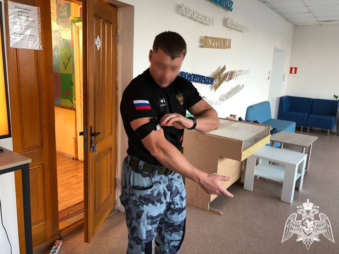 В Мордовии офицер спецназа Росгвардии провел  тактическое занятие по медицине для школьников