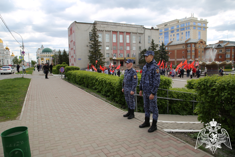 В Мордовии при участии Росгвардии обеспечен правопорядок в День весны и труда
