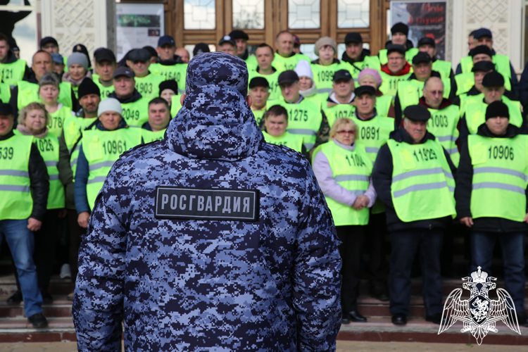 В Мордовии при участии Росгвардии обеспечена безопасность торжественных мероприятий в честь 79-летия Великой Победы