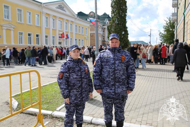 В Мордовии при участии Росгвардии обеспечена безопасность торжественных мероприятий в честь 79-летия Великой Победы