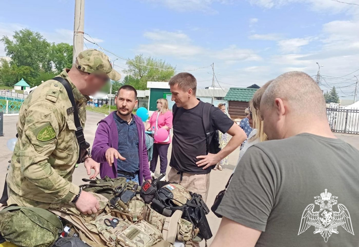 В Мордовии росгвардейцы приняли участие в фестивале «7яФЕСТ»