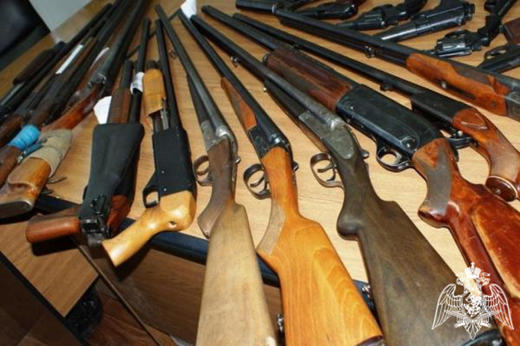 В Мордовии сотрудниками Росгвардии за прошедшую неделю изъяты 15 единиц оружия