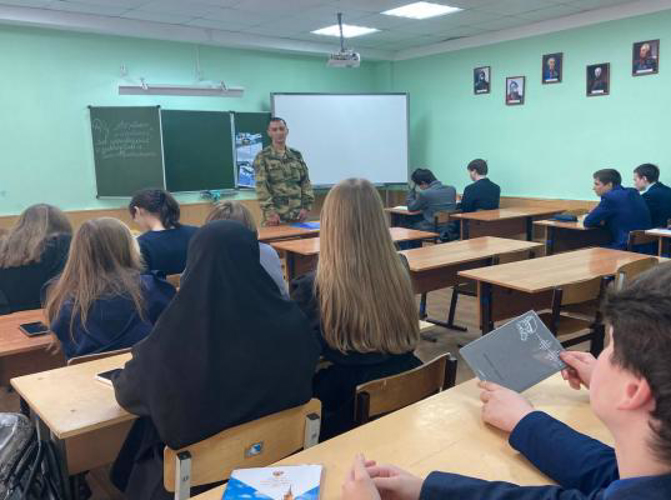 В Мордовии будущих выпускников проинформировали о порядке поступления в вузы Росгвардии