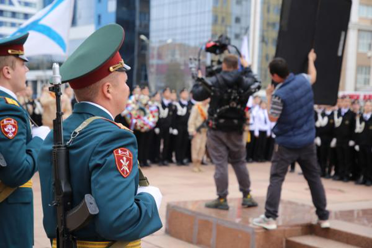 Росгвардейцы приняли участие в съемках фильма «Тайна адмирала Ушакова» в Мордовии