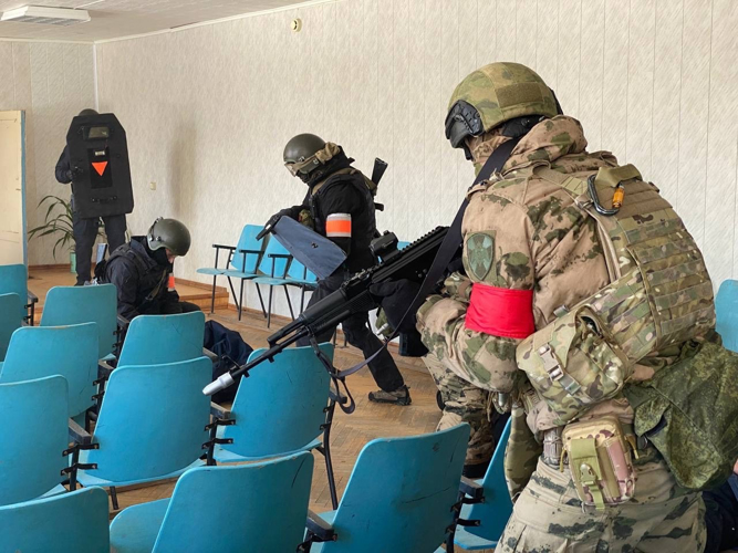 В Мордовии при участии Росгвардии прошли командно-штабные учения