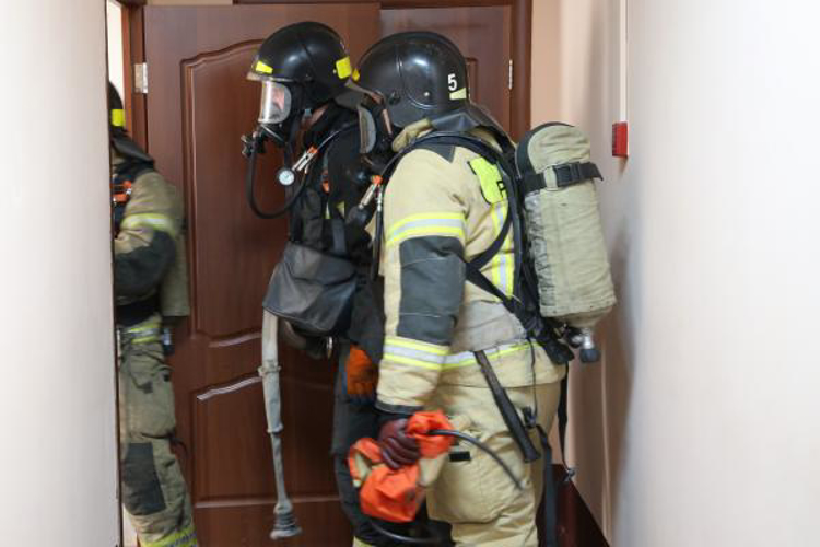 Совместные учения сотрудников Росгвардии и МЧС прошли в Саранске (Видео)