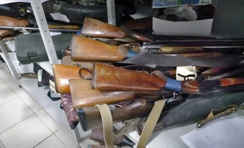 В Мордовии росгвардейцы за прошедший месяц изъяли у граждан  более 30 единиц оружия