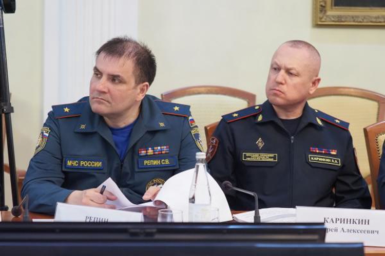В Мордовии начальник территориального управления Росгвардии принял участие в заседании антитеррористической комиссии и Оперативного штаба