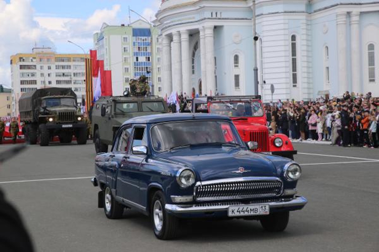 В Саранске личный состав Росгвардии принял участие в торжественном Параде в честь 80 – летия Великой Победы