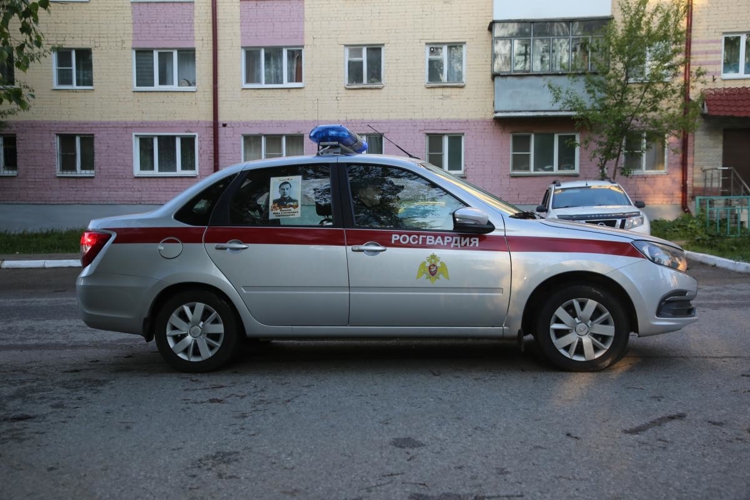 В Мордовии росгвардейцы присоединились к акции «Бессмертный автополк» 