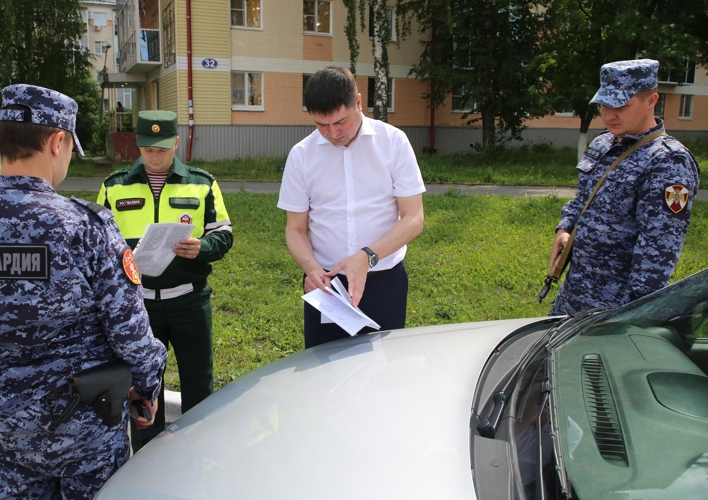 В территориальном управлении Росгвардии проверили водителей ведомственного автотранспорта