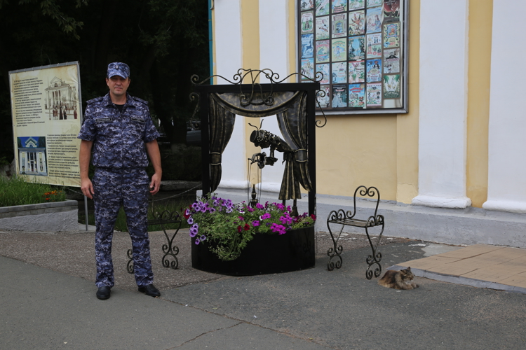 В Мордовии росгвардейцы продолжают рассказывать о памятных местах в рамках Всероссийской акции «Росгвардия гид»