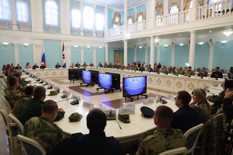 В Мордовии представители Росгвардии приняли участие в заседании Ассоциации ветеранов специальной военной операции 