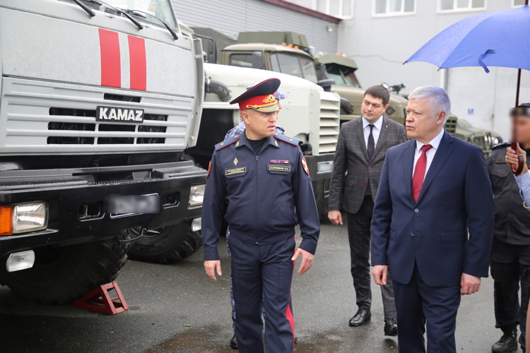 Председатель комитета Госдумы по безопасности и противодействию коррупции встретился с личным составом  ОМОН «Аркуда» Росгвардии 
