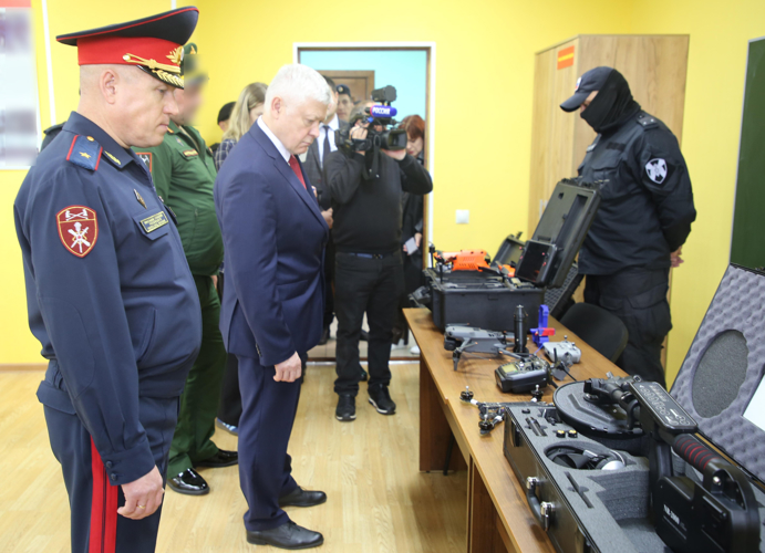 Председатель комитета Госдумы по безопасности и противодействию коррупции встретился с личным составом  ОМОН «Аркуда» Росгвардии 