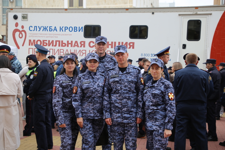 Росгвардейцы приняли участие во Всероссийской акции «Огонь жизни» в Мордовии  