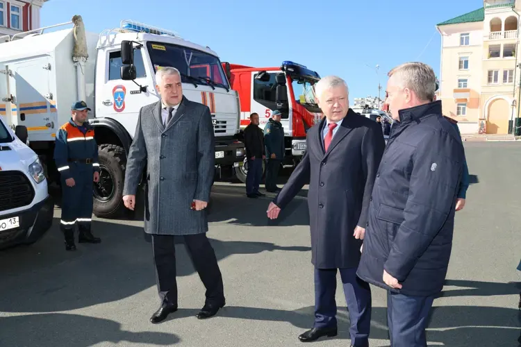 В Мордовии  росгвардейцы приняли участие в смотре сил и средств системы предупреждения и ликвидации чрезвычайных ситуаций