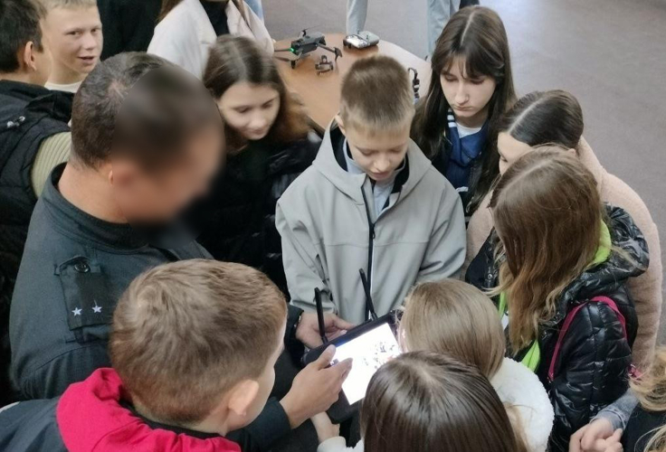 В Мордовии росгвардейцы провели мероприятие для школьников