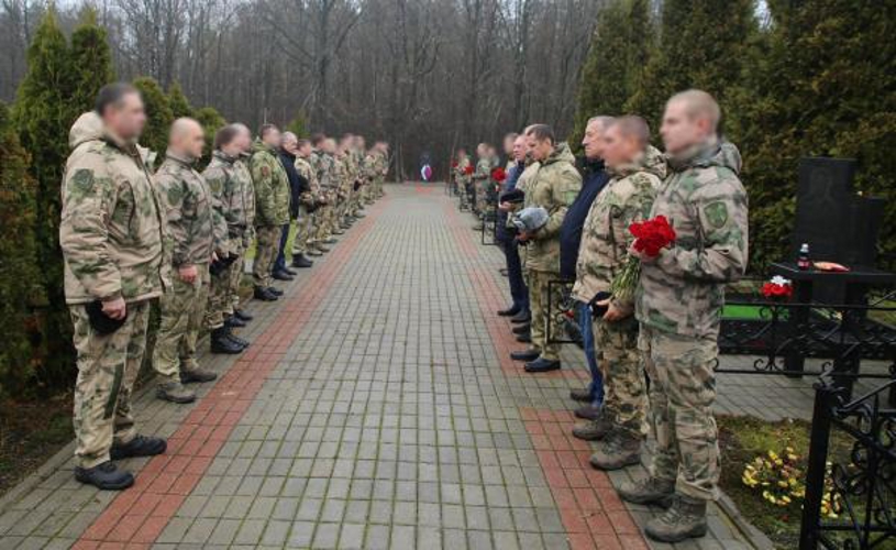 В Мордовии росгвардейцы почтили память павших товарищей