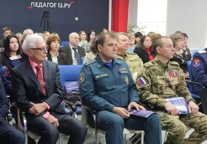 В Мордовии ветеран Росгвардии принял участие в конференции «Кадетство XXI века