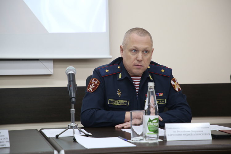 В Мордовии Координационный совет Росгвардии подвел итоги совместной работы в сфере частной охранной деятельности