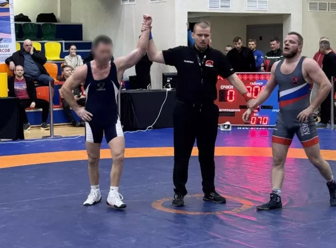 Сотрудник мордовского СОБР «Звезда» Росгвардии чемпион России по спортивной борьбе