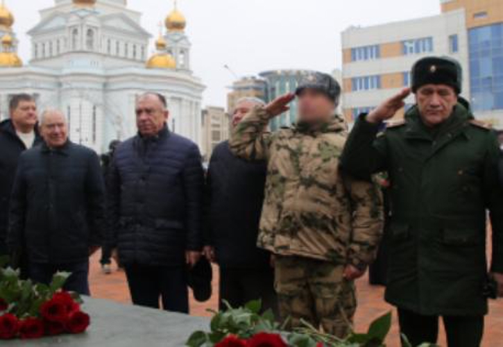 В Мордовии врио заместителя начальника территориального управления Росгвардии принял участие в мемориальном мероприятии, посвященном Дню героев Отечества