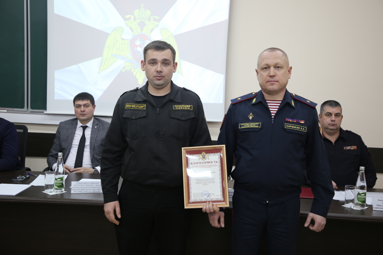 В Мордовии Координационный совет Росгвардии подвел итоги совместной работы в сфере частной охранной деятельности