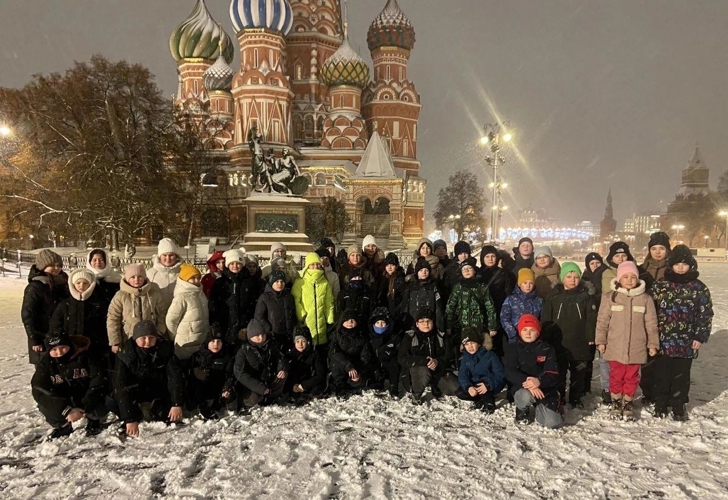 Дети росгвардейцев из Мордовии стали гостями новогодней Москвы