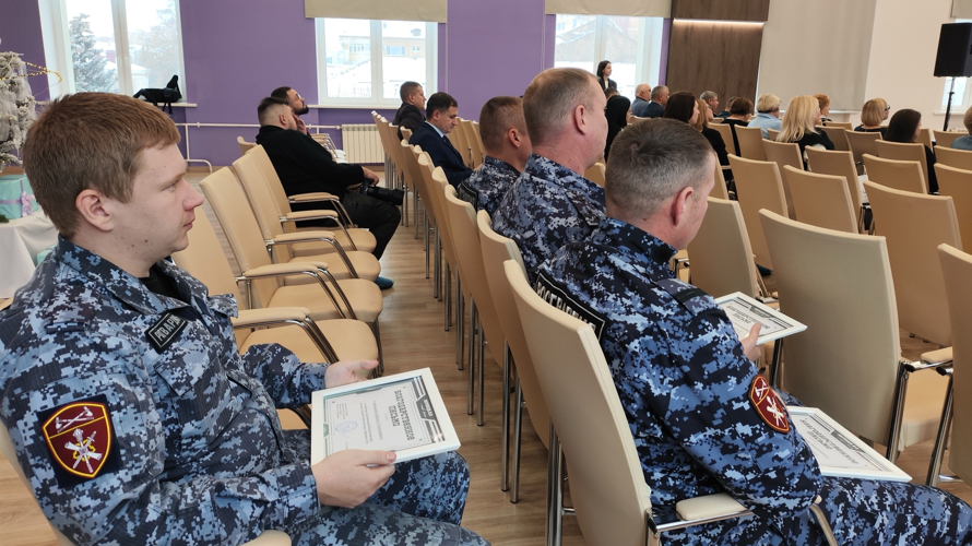 В Мордовии региональное отделение «Движение первых» поблагодарило росгвардейцев