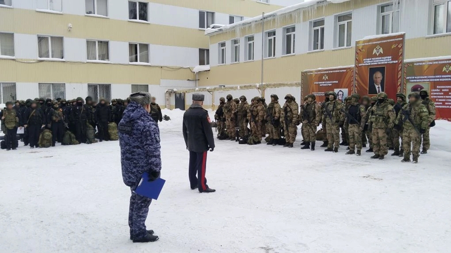 В канун Рождества Христова начальник Управления Росгвардии по Республике Мордовия проверил готовность личного состава к несению службы