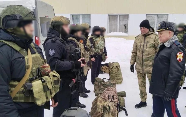 В канун Рождества Христова начальник Управления Росгвардии по Республике Мордовия проверил готовность личного состава к несению службы