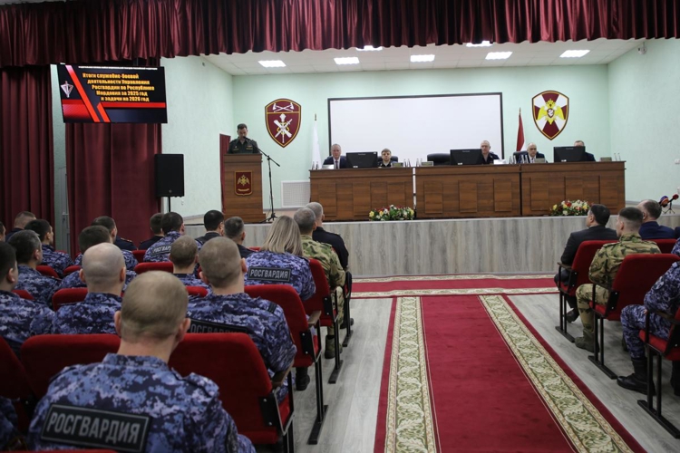 В Управлении Росгвардии по Республике Мордовия подвели итоги служебно-боевой деятельности за 2025 год 