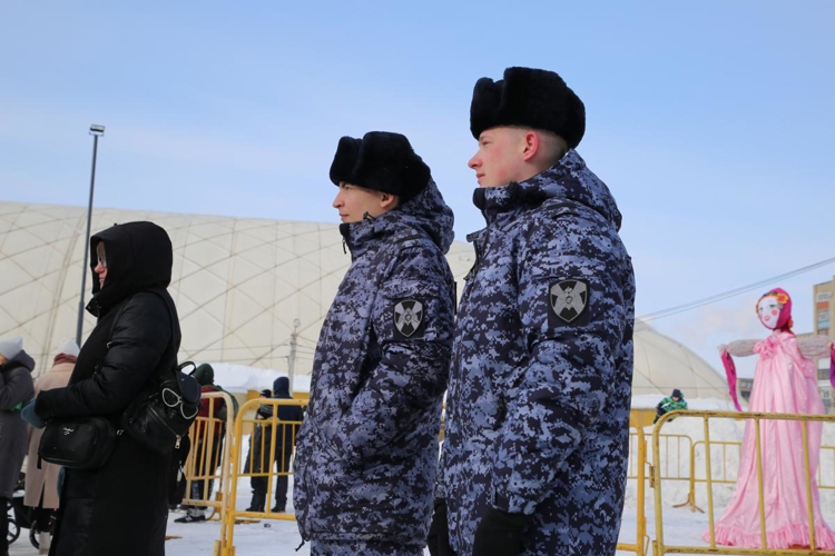 В Мордовии при участии Росгвардии обеспечен правопорядок празднования Масленицы