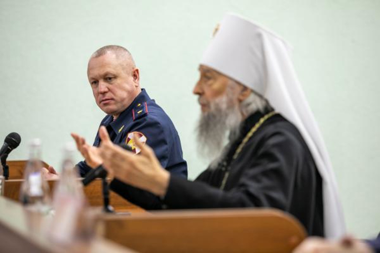 В Мордовии прошла встреча личного состава территориального управления Росгвардии с Главой мордовской митрополии