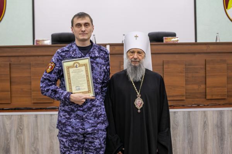 В Мордовии прошла встреча личного состава территориального управления Росгвардии с Главой мордовской митрополии
