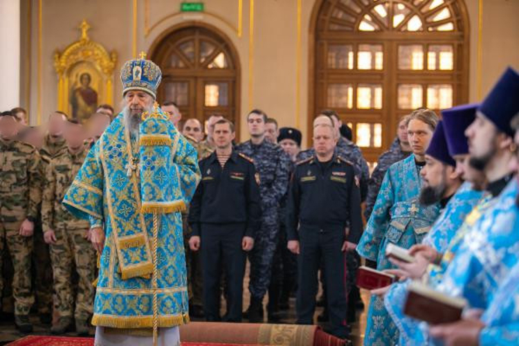 В Мордовии прошла встреча личного состава территориального управления Росгвардии с Главой мордовской митрополии