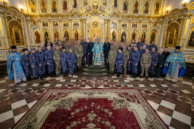 В Мордовии прошла встреча личного состава территориального управления Росгвардии с Главой мордовской митрополии