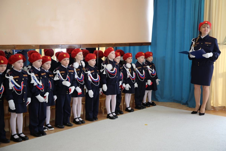 В преддверии 10-летия Росгвардии в Саранске прошло посвящение в кадеты воспитанников детского сада № 88