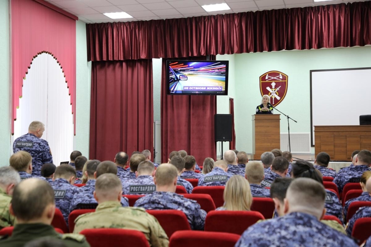 В Управлении Росгвардии по Республике Мордовия прошло собрание автовладельцев с участием представителей Госавтоинспекции
