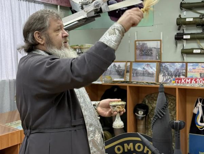 В Управлении Росгвардии по Республике Мордовия состоялась встреча личного состава с представителем Русской Православной Церкви