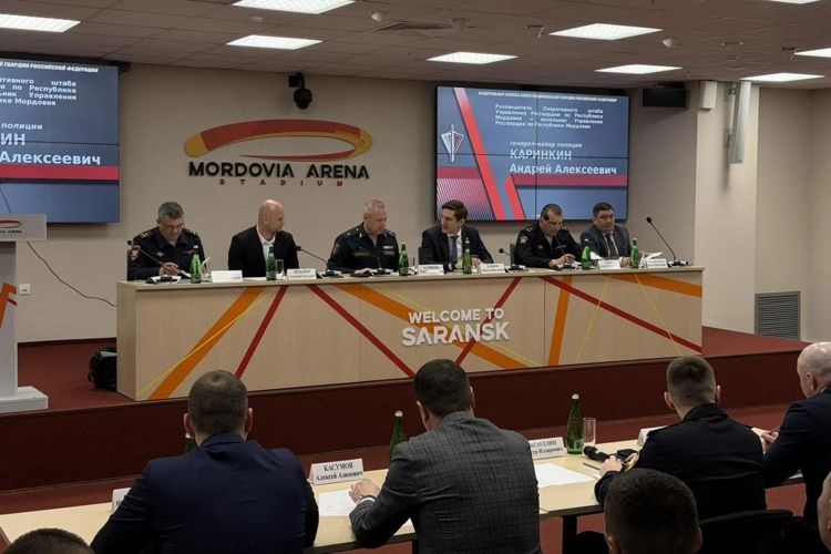 Заседание оперативного штаба Росгвардии состоялось в Мордовии