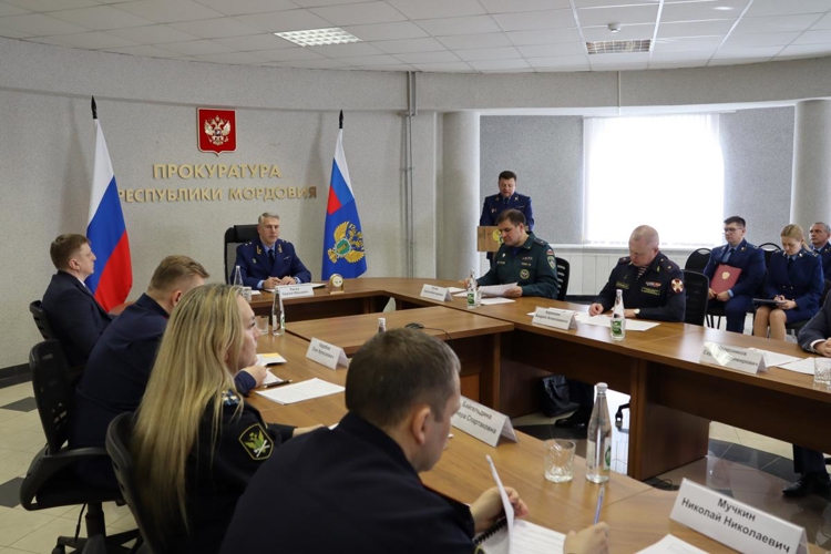 Начальник Управления Росгвардии по Республике Мордовия принял участие в координационном  совещании правоохранительного блока региона
