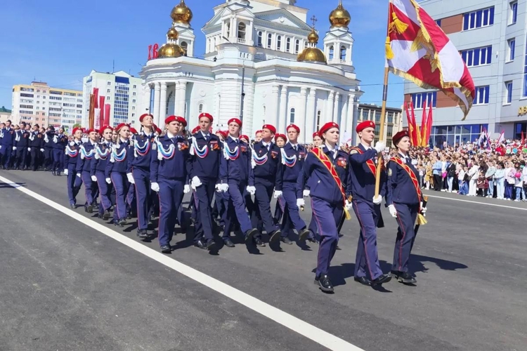 Руководство и личный состав Управления Росгвардии по Республике Мордовия приняли участие в торжественных мероприятиях 9 Мая