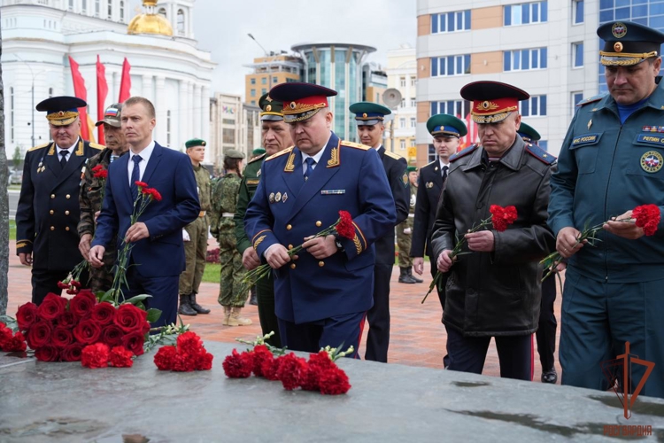 Начальник Управления Росгвардии по Республике Мордовия принял участие в Дне пограничника