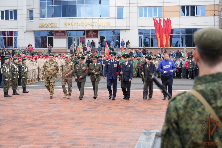 Начальник Управления Росгвардии по Республике Мордовия принял участие в Дне пограничника