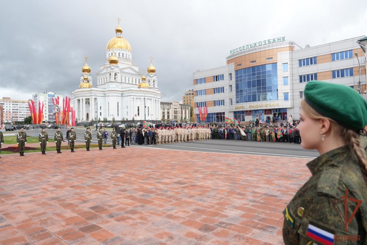 Начальник Управления Росгвардии по Республике Мордовия принял участие в Дне пограничника