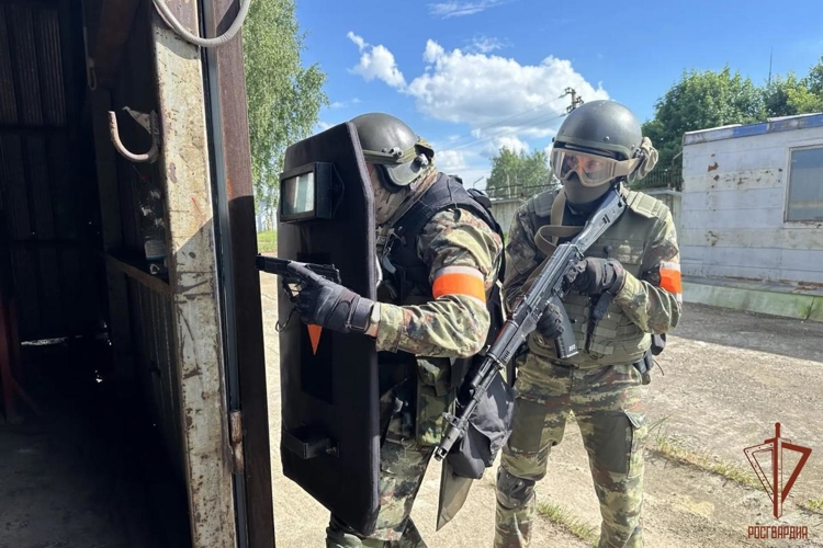 При участии Росгвардии в Мордовии проведено межведомственное антитеррористическое учение 
