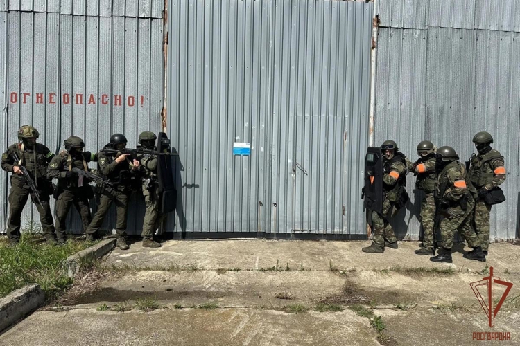 При участии Росгвардии в Мордовии проведено межведомственное антитеррористическое учение 