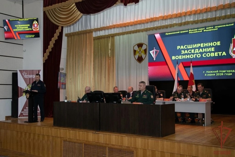 Генерал-майор полиции Андрей Каринкин принял участие в учебно-методическом сборе руководящего состава Приволжского округа Росгвардии 